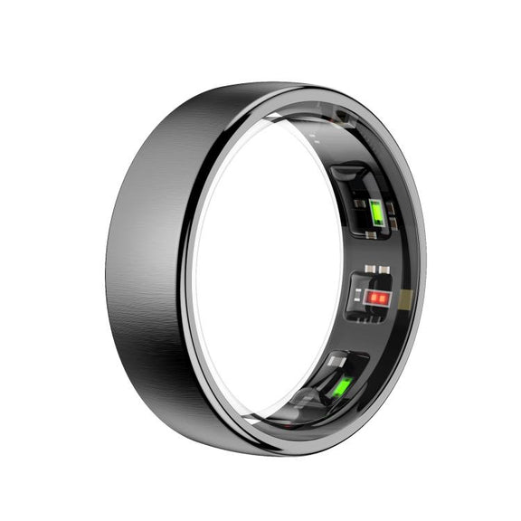 R10 SIZE 9 Smart Ring, Support Heart Rate / Blood Oxygen / Sleep / Multiple Sports Modes(Black)