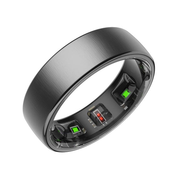 R10 SIZE 12 Smart Ring, Support Heart Rate / Blood Oxygen / Sleep / Multiple Sports Modes(Black)