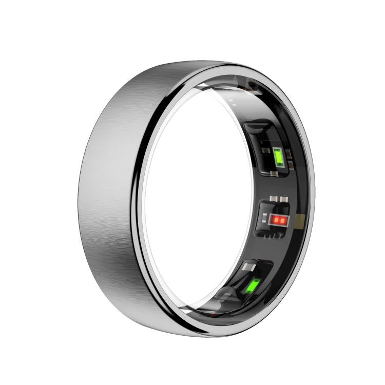 R10 SIZE 12 Smart Ring, Support Heart Rate / Blood Oxygen / Sleep / Multiple Sports Modes(Silver)