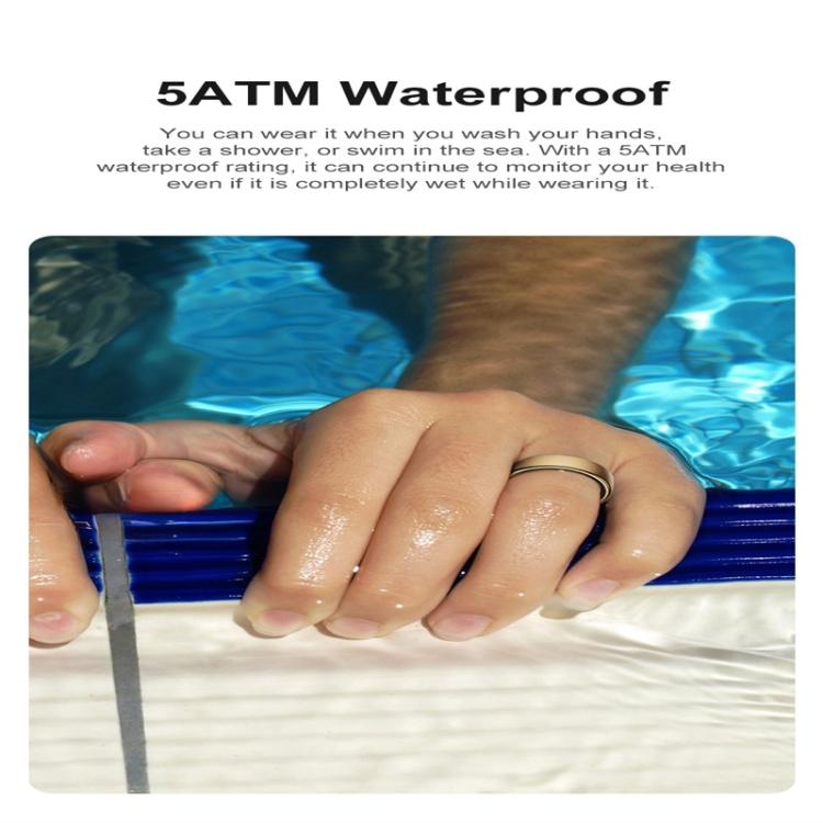 R10 SIZE 14 Smart Ring, Support Heart Rate / Blood Oxygen / Sleep / Multiple Sports Modes(Silver) - free shipping - PMC TechLife - Order now!