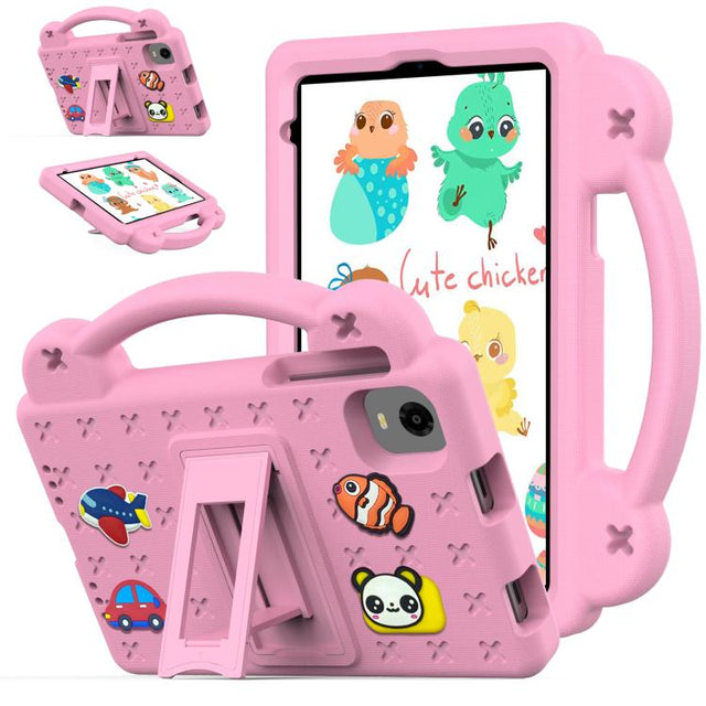 For Alldocube iPlay Mini 2 2024 Handle Kickstand Children EVA Shockproof Tablet Case(Pink)