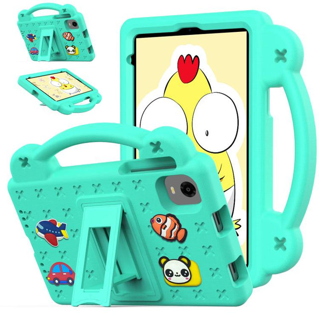 For Alldocube iPlay Mini 2 2024 Handle Kickstand Children EVA Shockproof Tablet Case(Mint Green)