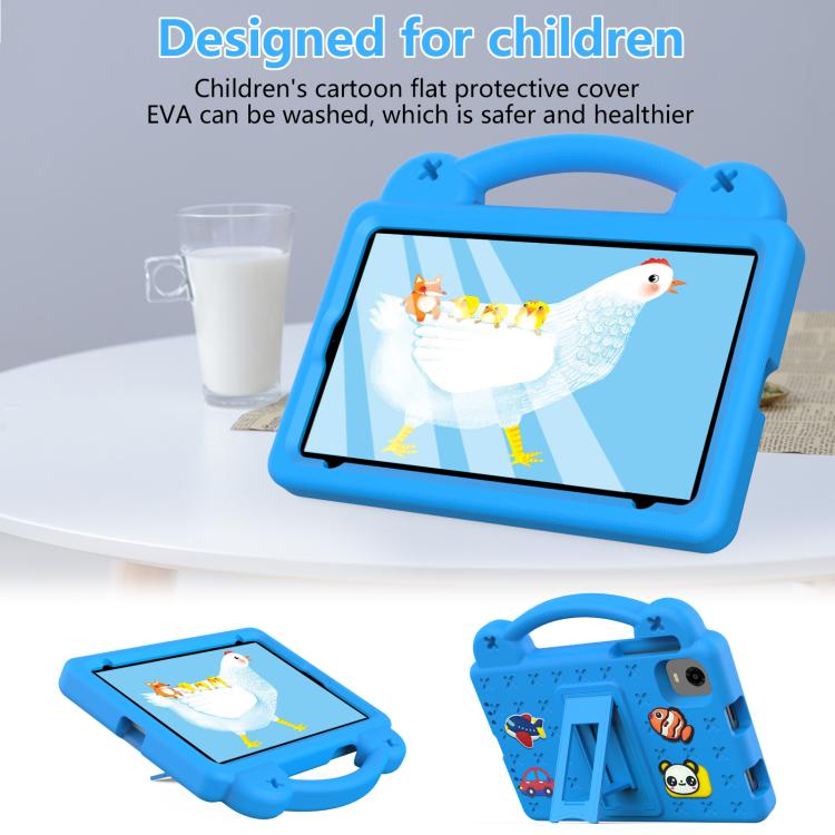 For Alldocube iPlay Mini 2 2024 Handle Kickstand Children EVA Shockproof Tablet Case(Sky Blue)