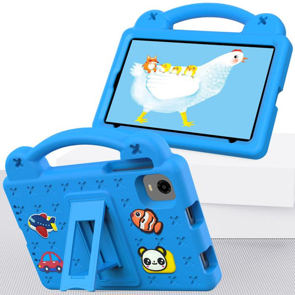 For Alldocube iPlay Mini 2 2024 Handle Kickstand Children EVA Shockproof Tablet Case(Sky Blue)