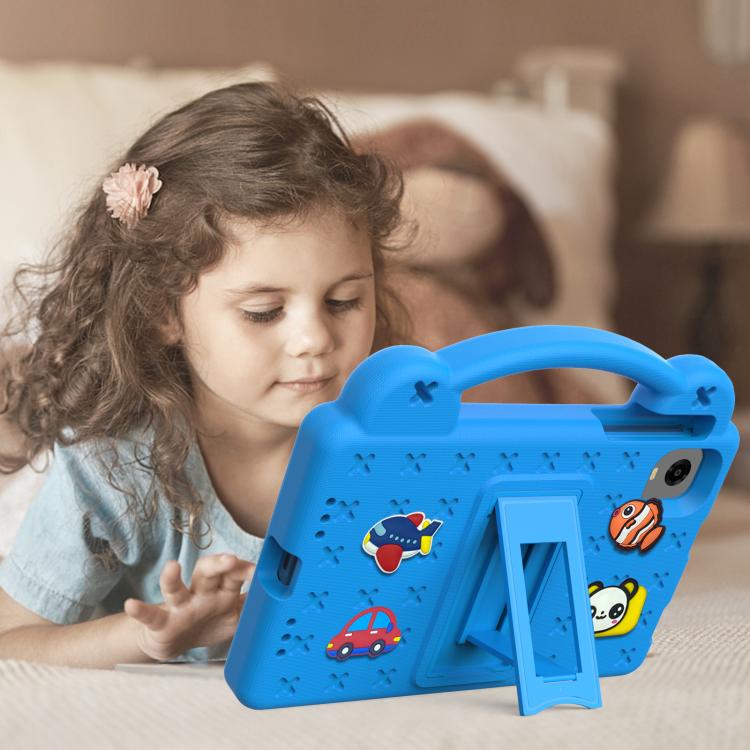 For Alldocube iPlay Mini 2 2024 Handle Kickstand Children EVA Shockproof Tablet Case(Sky Blue)