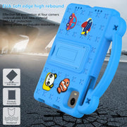 For Alldocube iPlay Mini 2 2024 Handle Kickstand Children EVA Shockproof Tablet Case(Sky Blue)