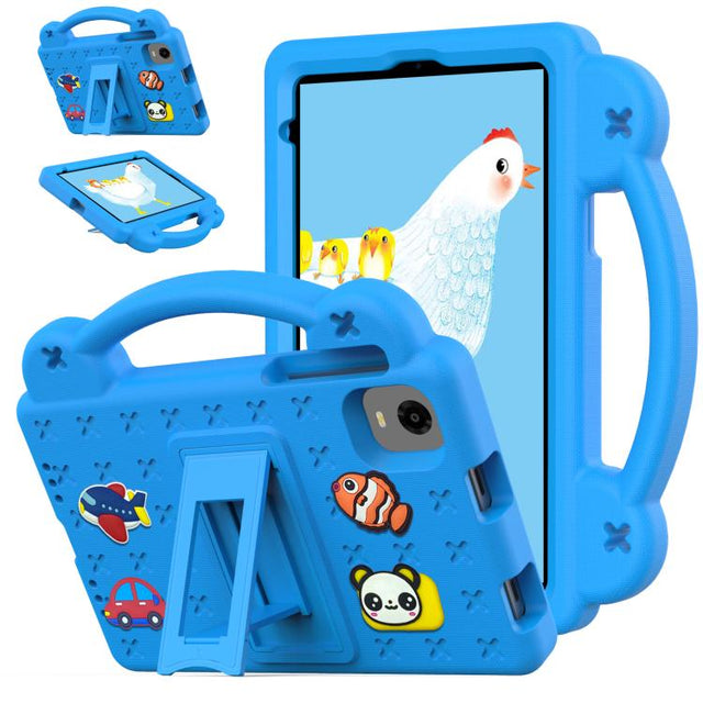 For Alldocube iPlay Mini 2 2024 Handle Kickstand Children EVA Shockproof Tablet Case(Sky Blue)