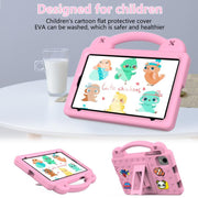 For Alldocube iPlay 60 Mini Turbo 2024 Handle Kickstand Children EVA Shockproof Tablet Case(Pink)