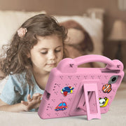 For Alldocube iPlay 60 Mini Turbo 2024 Handle Kickstand Children EVA Shockproof Tablet Case(Pink)
