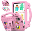 For Alldocube iPlay 50 Mini Pro 2023 8.4 Handle Kickstand Children EVA Shockproof Tablet Case(Pink) - CUBE by PMC TechLife | Online Shopping South Africa | PMC TechLife | Buy Now Pay Later Mobicred