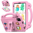 For NEC Lavie Tab T11 T1155 2024 Handle Kickstand Children EVA Shockproof Tablet Case(Pink) - Others by PMC TechLife | Online Shopping South Africa | PMC TechLife | Buy Now Pay Later Mobicred
