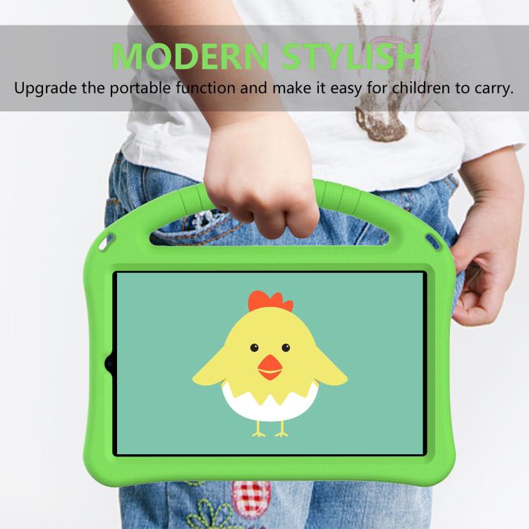For NEC Lavie Tab T9 9 inch 2024 EVA Shockproof Tablet Case with Holder(Green)