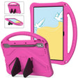 For NEC Lavie Tab T11 T1195  EVA Shockproof Tablet Case with Holder(Rose Red) - Others by PMC TechLife | Online Shopping South Africa | PMC TechLife | Buy Now Pay Later Mobicred