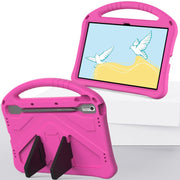 For NEC Lavie Tab T11 T1195  EVA Shockproof Tablet Case with Holder(Rose Red)