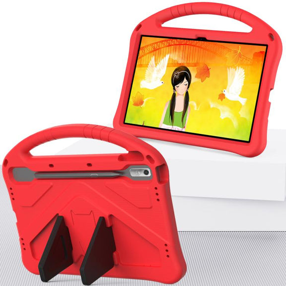 For NEC Lavie Tab T11  T1175FAS EVA Shockproof Tablet Case with Holder(Red)