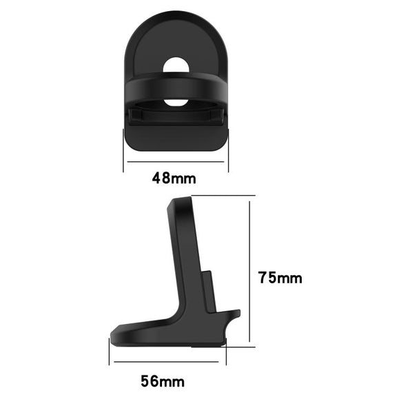 For Huawei Watch D2 Smart Watch Silicone Charging Bracket(Black)