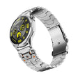 22mm Stainless Steel Safety Buckle Metal Watch Band(Silver) - free shipping - PMC TechLife - Order now!