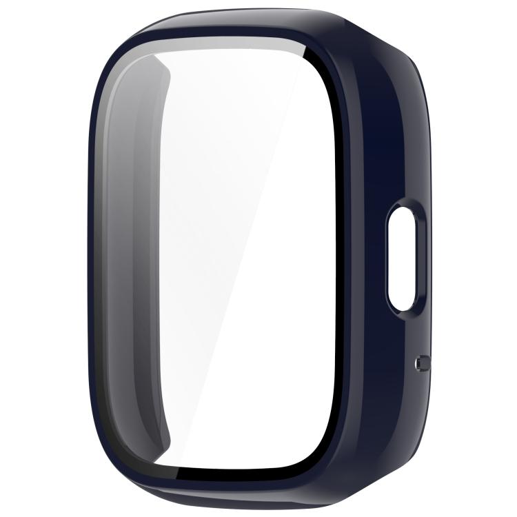 For Lexin Watch 3 Tempered Film Integrated PC Watch Protective Case(Ink Blue)