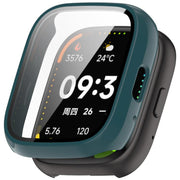 For Lexin Watch 3 Tempered Film Integrated PC Watch Protective Case(Pine Green)