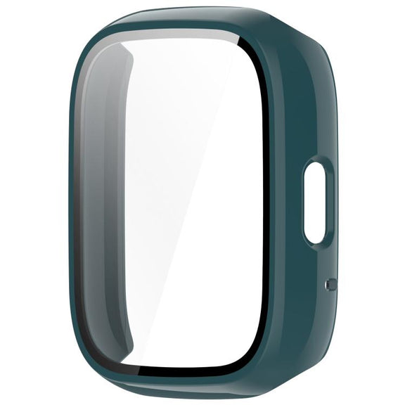 For Lexin Watch 3 Tempered Film Integrated PC Watch Protective Case(Pine Green)