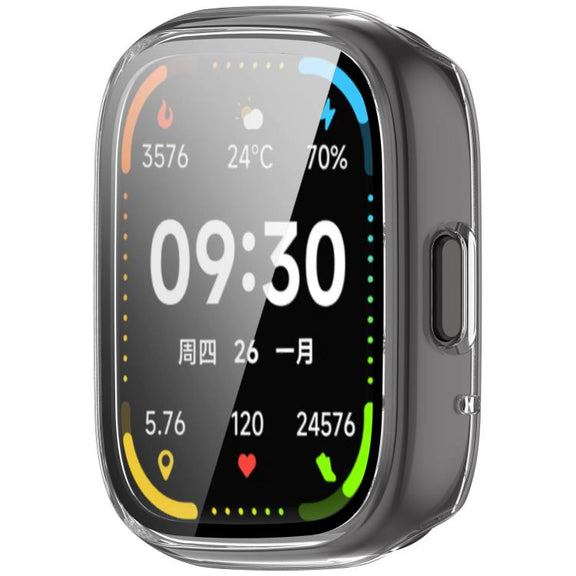 For Lexin Watch 3 Tempered Film Integrated PC Watch Protective Case(Transparent)