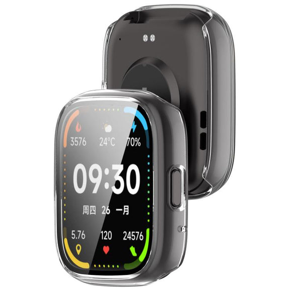 For Lexin Watch 3 Tempered Film Integrated PC Watch Protective Case(Transparent)