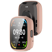 For Lexin Watch 3 Tempered Film Integrated PC Watch Protective Case(Cherry Pink)