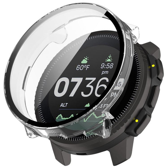 For Suunto Vertical Tempered Film Integrated PC Watch Protective Case(Transparent)