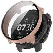 For Suunto Vertical Tempered Film Integrated PC Watch Protective Case(Cherry Pink)