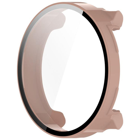 For Suunto Vertical Tempered Film Integrated PC Watch Protective Case(Cherry Pink)