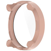 For Suunto Vertical Tempered Film Integrated PC Watch Protective Case(Cherry Pink)