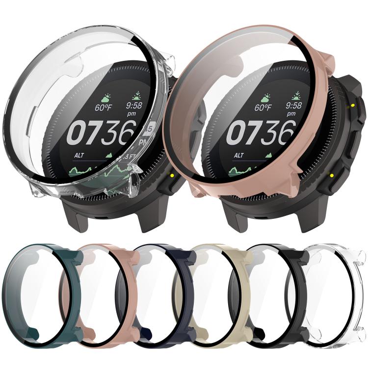 For Suunto Vertical Tempered Film Integrated PC Watch Protective Case(Black)