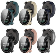 For Suunto Vertical Tempered Film Integrated PC Watch Protective Case(Ivory White)