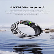 R11 SIZE 10 Smart Ring, Support Heart Rate / Blood Oxygen / Sleep / Multiple Sports Modes(Rose Gold)