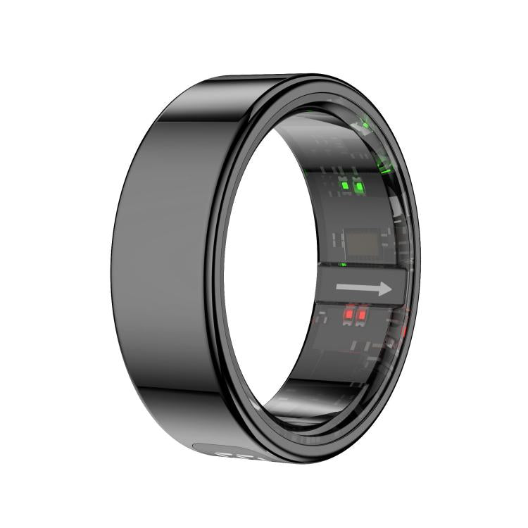 R11 SIZE 11 Smart Ring, Support Heart Rate / Blood Oxygen / Sleep / Multiple Sports Modes(Black)