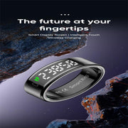 R11 SIZE 11 Smart Ring, Support Heart Rate / Blood Oxygen / Sleep / Multiple Sports Modes(Silver)