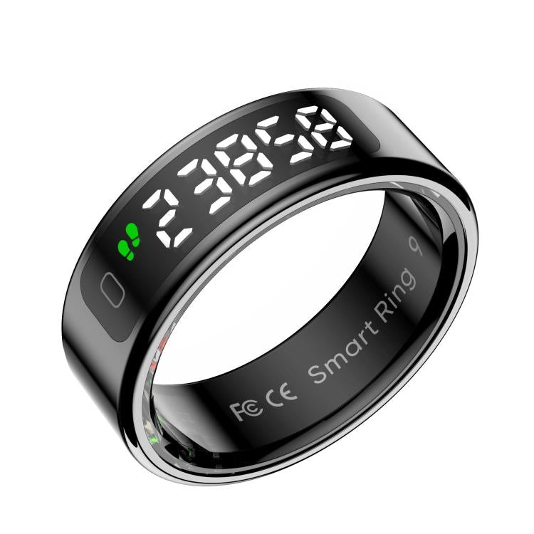 R11 SIZE 12 Smart Ring, Support Heart Rate / Blood Oxygen / Sleep / Multiple Sports Modes(Black) - free shipping - PMC TechLife - Order now!