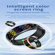 R12 SIZE 11 Smart Ring, Support Heart Rate / Blood Oxygen / Sleep / Multiple Sports Modes(Silver)