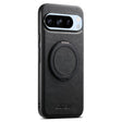 For Google Pixel 8 Pro Suteni G3 Suteni G3 Oil Wax 360 Rotation Holder MagSafe Back Phone Case(Black) - Google Cases by Suteni | Online Shopping South Africa | PMC TechLife | Buy Now Pay Later Mobicred