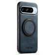 For Google Pixel 8 Pro Suteni G3 Oil Wax 360 Rotation Holder MagSafe Back Phone Case(Blue) - Google Cases by Suteni | Online Shopping South Africa | PMC TechLife | Buy Now Pay Later Mobicred