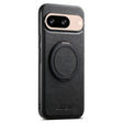 For Google Pixel 8 Suteni G3 Oil Wax 360 Rotation Holder MagSafe Back Phone Case(Black) - Google Cases by Suteni | Online Shopping South Africa | PMC TechLife | Buy Now Pay Later Mobicred