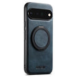 For Google Pixel 6 Pro Suteni G3 Suteni G3 Oil Wax 360 Rotation Holder MagSafe Back Phone Case(Blue) - Google Cases by Suteni | Online Shopping South Africa | PMC TechLife | Buy Now Pay Later Mobicred