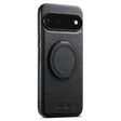 For Google Pixel 6 Suteni G3 Suteni G3 Oil Wax 360 Rotation Holder MagSafe Back Phone Case(Black) - Google Cases by Suteni | Online Shopping South Africa | PMC TechLife | Buy Now Pay Later Mobicred