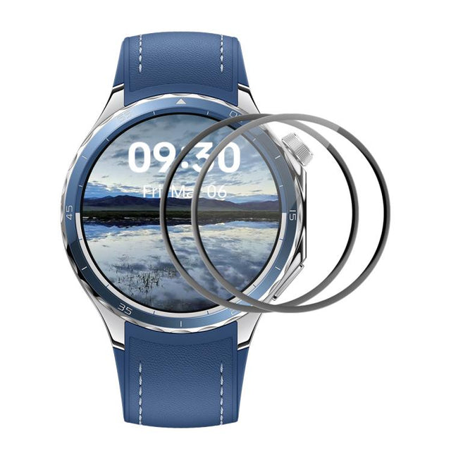 For OPPO Watch X2 2pcs ENKAY 3D Full Coverage Soft PC Edge PMMA HD Screen Film