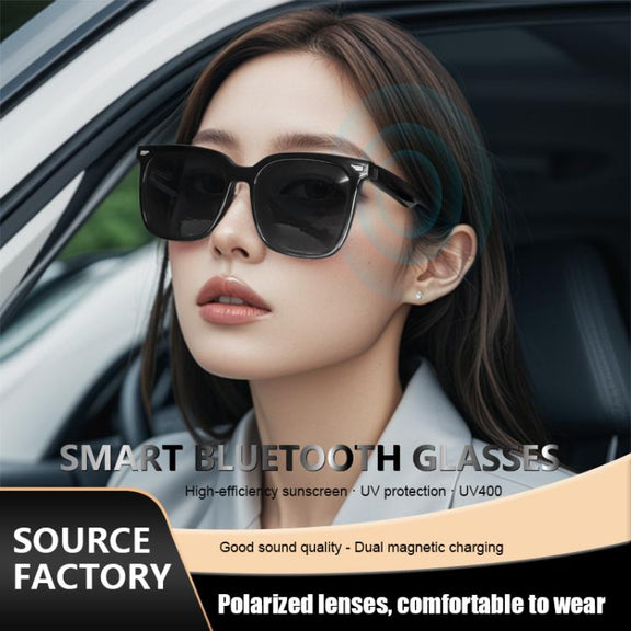 GS01 Smart Glasses, Support Intelligent Driving Navigation / Bluetooth Call(Black)