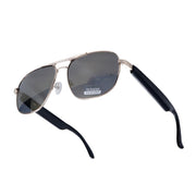 GS02 Smart Glasses, Support Voice Assistant / Bluetooth Call / Remote Control Photography(Silver)