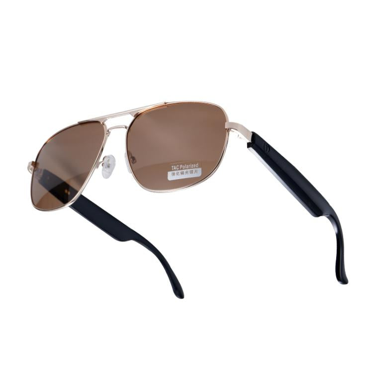 GS02 Smart Glasses, Support Voice Assistant / Bluetooth Call / Remote Control Photography(Brown) - free shipping - PMC TechLife - Order now!