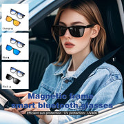 GS05 Smart Glasses, Support AI Smart Chip / Bluetooth Call / Remote Control Photography(Blue)