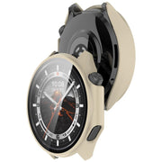For OPPO Watch X2 Tempered Film Integrated PC Watch Protective Case(Ivory White)