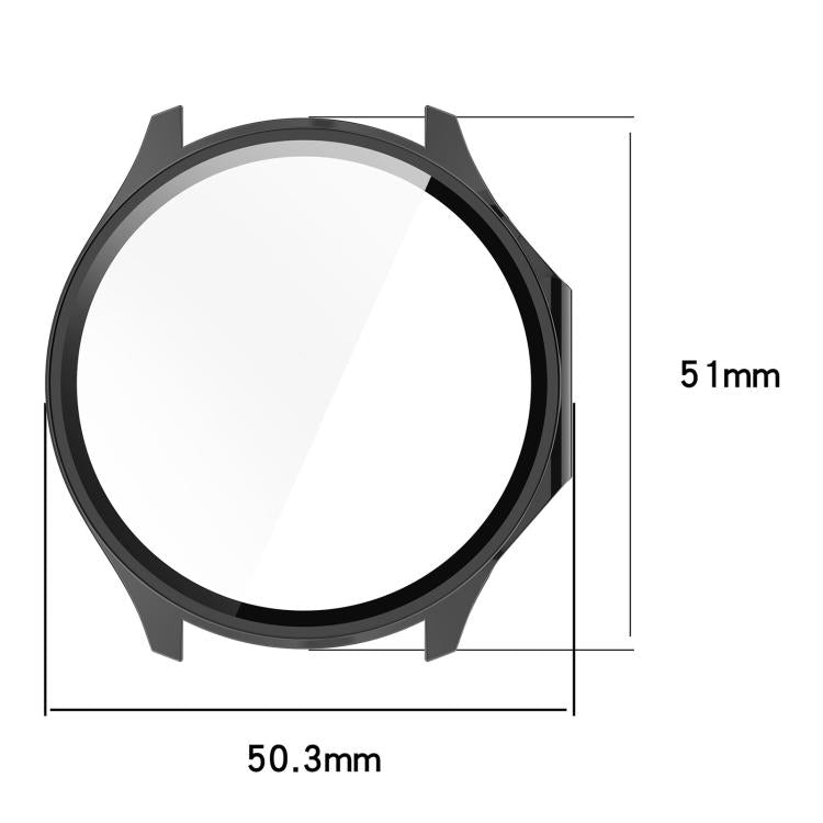 For OPPO Watch X2 Tempered Film Integrated PC Watch Protective Case(Transparency)